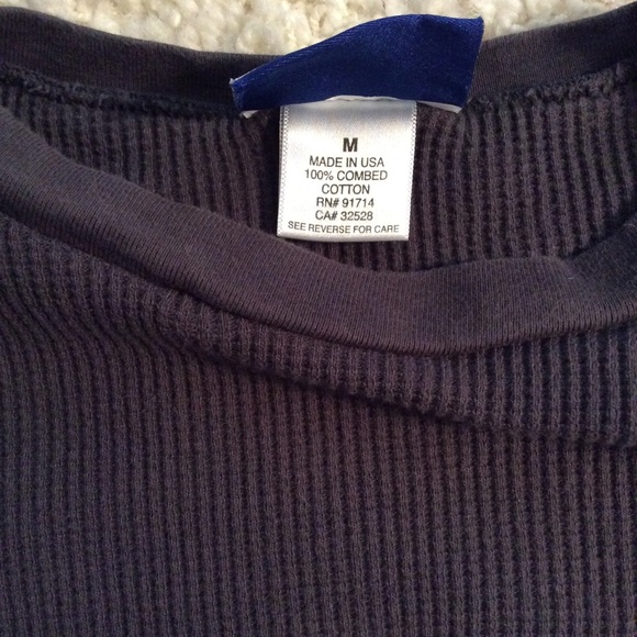 Mens PGH Steelers thermal distress logo shirt sz L - Picture 7 of 8